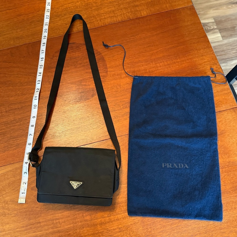 Authentic Vintage Prada Crossbody Purse w/ dust bag